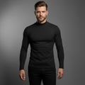 DRAKO | Base Mock Neck – Black