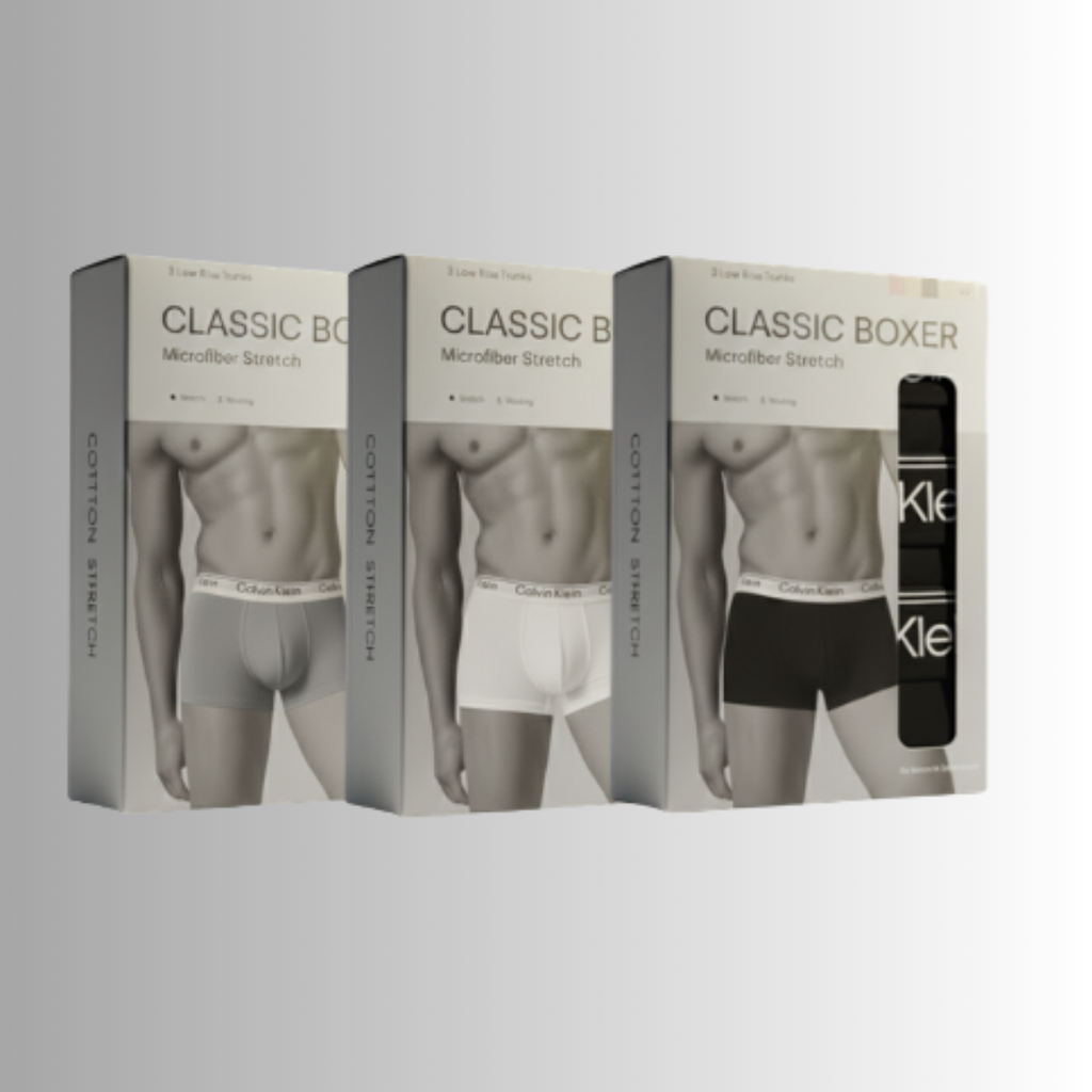 BOXER BRIEFS - COTTON STRETCH