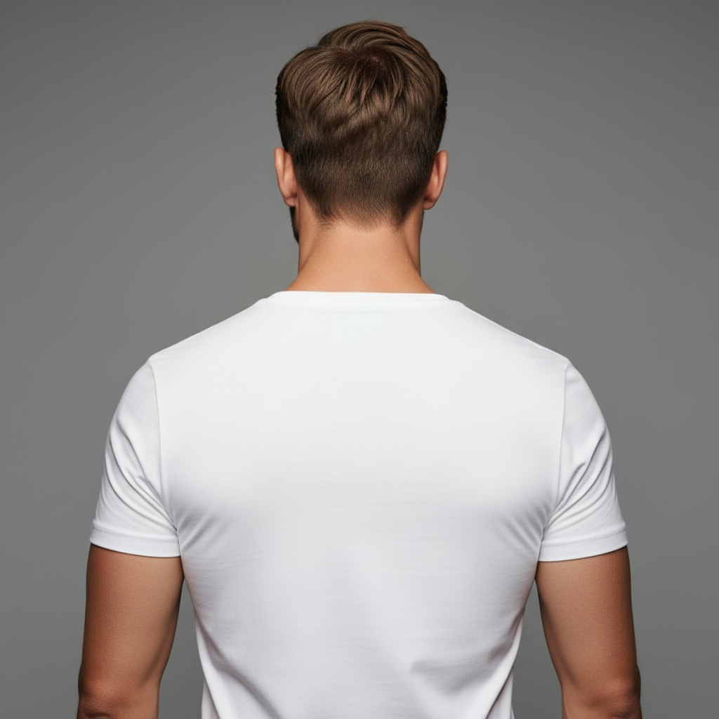 DRAKO | Core V-Neck Tee – White