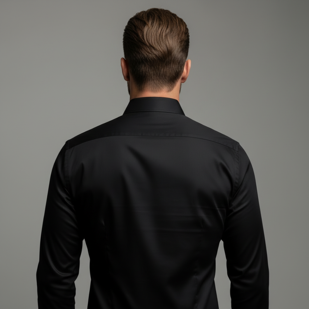 DRAKO | Tailored Shirt – Black