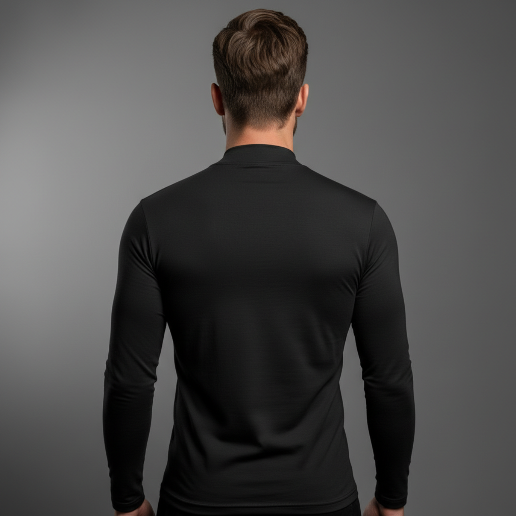 DRAKO | Base Mock Neck – Black
