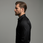 DRAKO | Tailored Shirt – Black