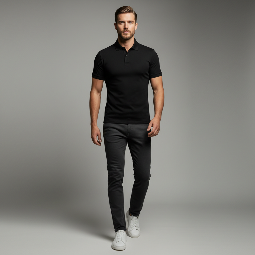DRAKO | Prime Polo – Black